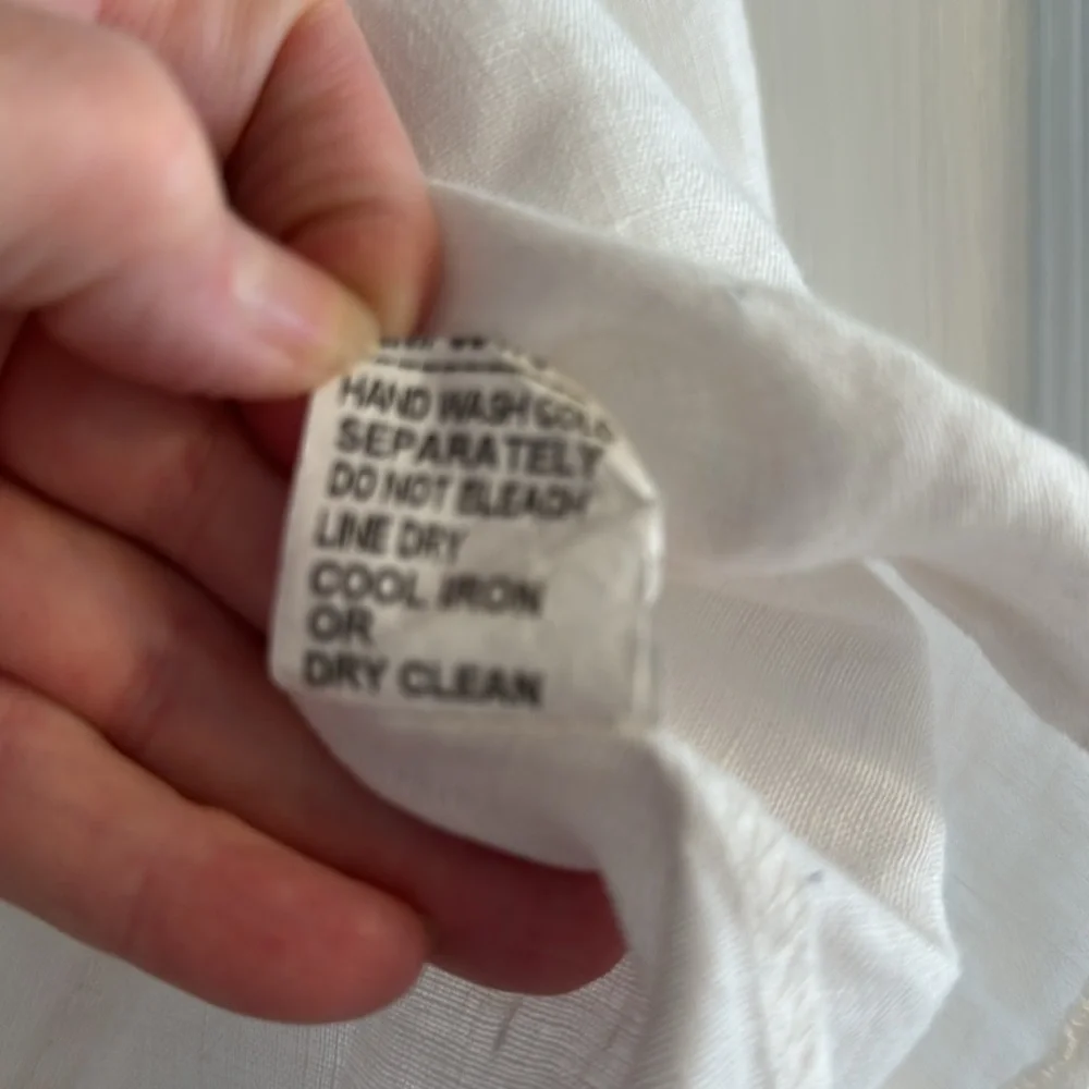 Carla Conti Made in Italy 100% linen top - Picture 6 of 7